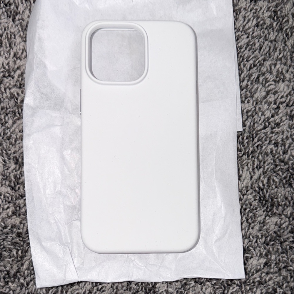 iPhone 15 Pro Max White Phone Case